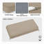 Coussin de banc antidérapant de 3 pouces de hauteur avec passepoil double et 2 attaches pour sièges de fenêtre-320883985-320883995