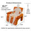 Fauteuil d'appoint vert foncé-200524566