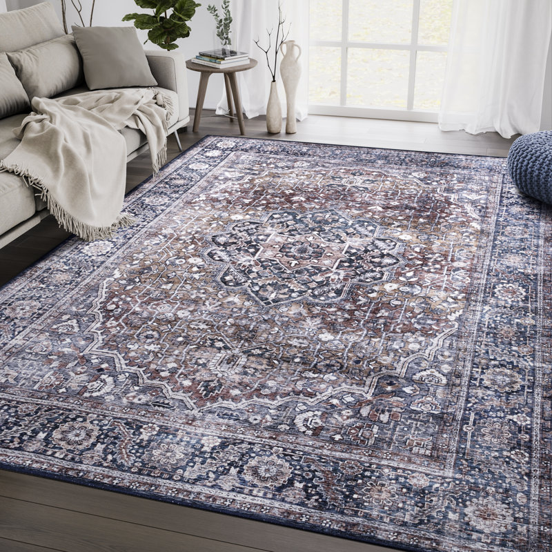 Porchia Oriental Indoor Rug, Rectangle 7'9" x 10'2"