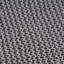 Tabouret de pieds en coton tricoté à la main gris doux - taille 16,94 pouces, bel aspect esthétique agréable
