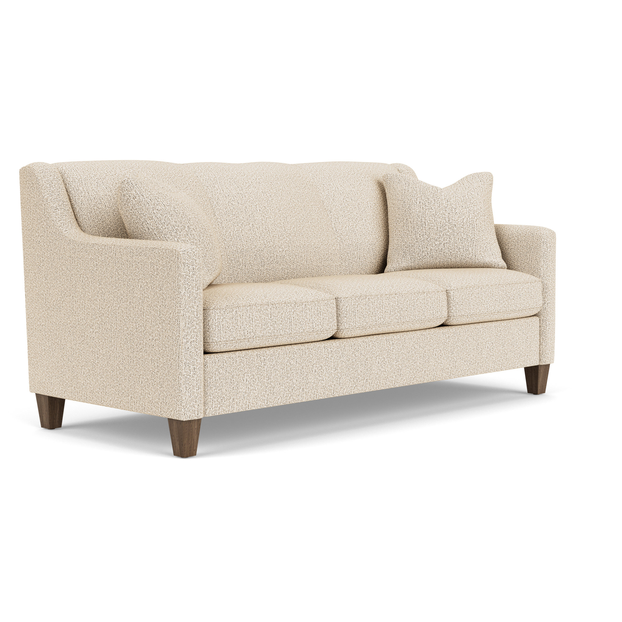 Shorecrest 78'' Upholstered Sofa, Moondust Polypropylene/Olefin