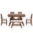 Jennalyn Four Leg Dining Set-55141772-55141773-55141770