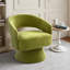 Upholstered Swivel Armchair-2037472830