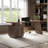 Modern Luxury Walnut Finish Desk With Storage Drawers And Built-In Power Outlets Home Office Study Workstation-1905998054
