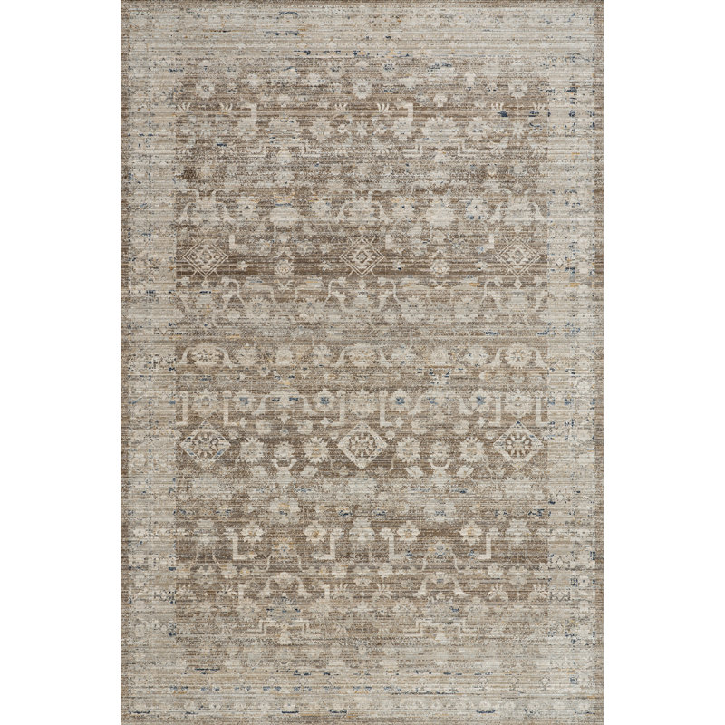 Nuloom Kirelle Traditional Woven Floral Washable Rug, Runner 2' x 6'