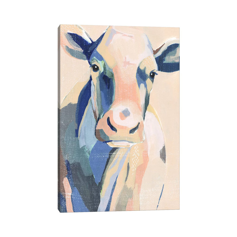 « Hertford Holstein I » par Grace Popp, reproduction d’art, Toile tendue, Pas de tapis, H 40 po x l 26 po x P 1,5 po