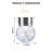 Outdoor Solar Cracked Glass Light