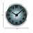 Night Light Wall Clock For Bedroom,Silent Lighted Up Wall Clock Glow In The Dark, Battery Operated Wall Clocks For Living Room/Kitchen, Easy To Read Large Digital Display, (Silver/12 Inch)