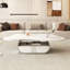 Table basse moderne avec plateau en pierre frittée Modern Butterfly