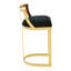 Roncy Upholstered Counter Stool with Metal Frame-180695120