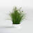 Artificial Cream Potted Artificial Cosmos and Grass-943236371