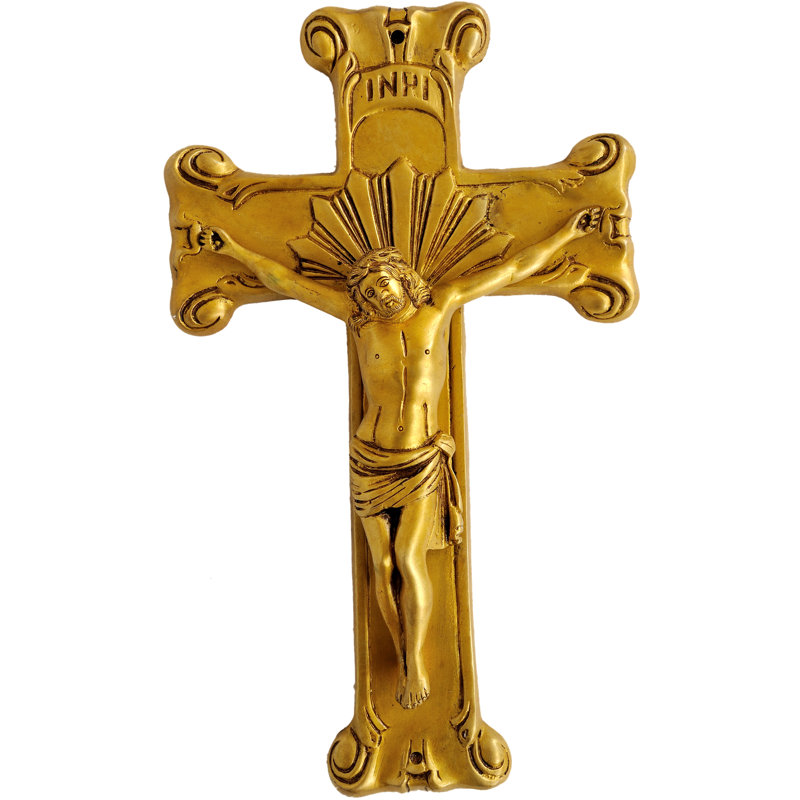 Figurine Jésus sur la croix