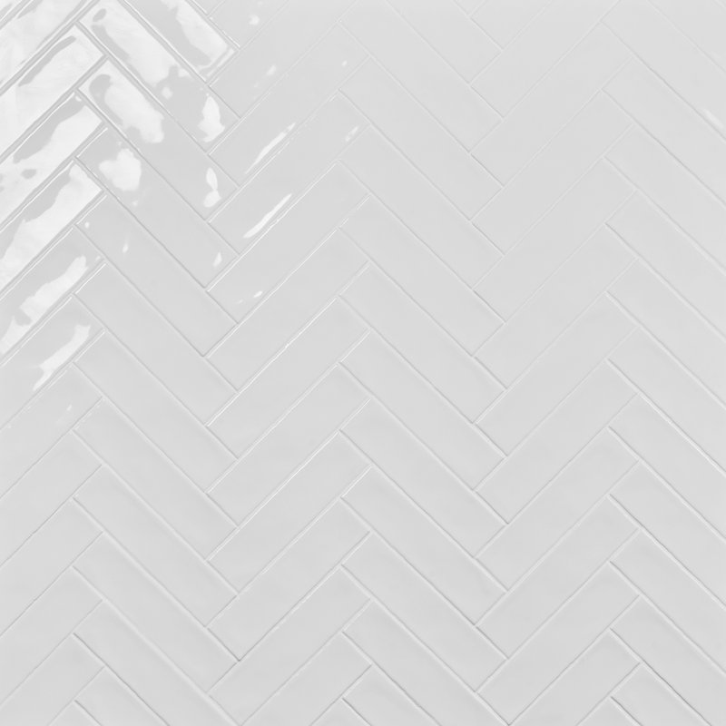 Lancaster 3x12 Polished Ceramic Subway Tile, White