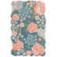 Tapis d'intérieur floral en coton touffeté à la main Dianella Jardin-1017146652