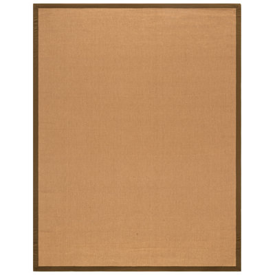 Natural Fiber 194 Flatweave 85% Jute; 10% Latex; 5% Cotton No Pattern Rug