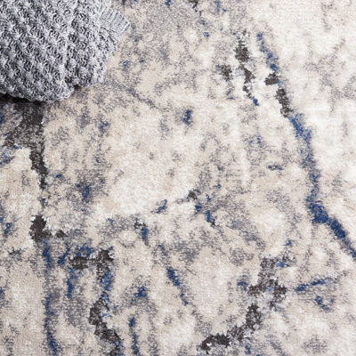 Tapis ivoire / gris clair Dietram 106