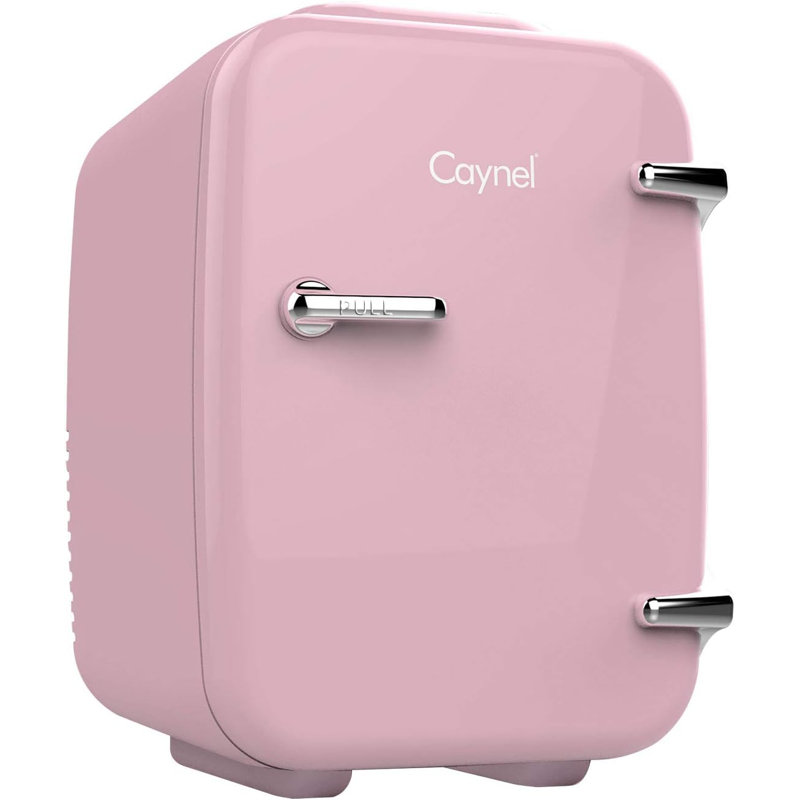 Mini réfrigérateur portatif thermoélectrique 4 litres, Rose