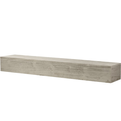 Bois massif 72 "- Tablette de décoration rustique pour