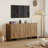 60” Sideboard Curved Cabinet With 4 Doors-55276451