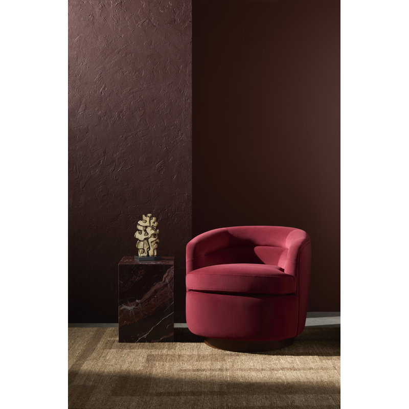 Enez Modern End Table, Red
