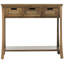 Console en bois massif de 34 po-1286573151