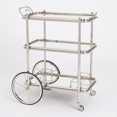 English Bar Cart And Tea Trolley by Signature III