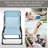 Folding Chaise Lounge Pool Chair, Patio Sun Tanning Chair, Outdoor Lounge Chair W/ 4-Position Reclining Back, Pillow, Breathable Mesh & Bungee Seat-694099724