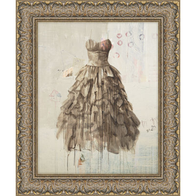 My Mother's Vintage Dress 1 Print by Studio L57 Narrative