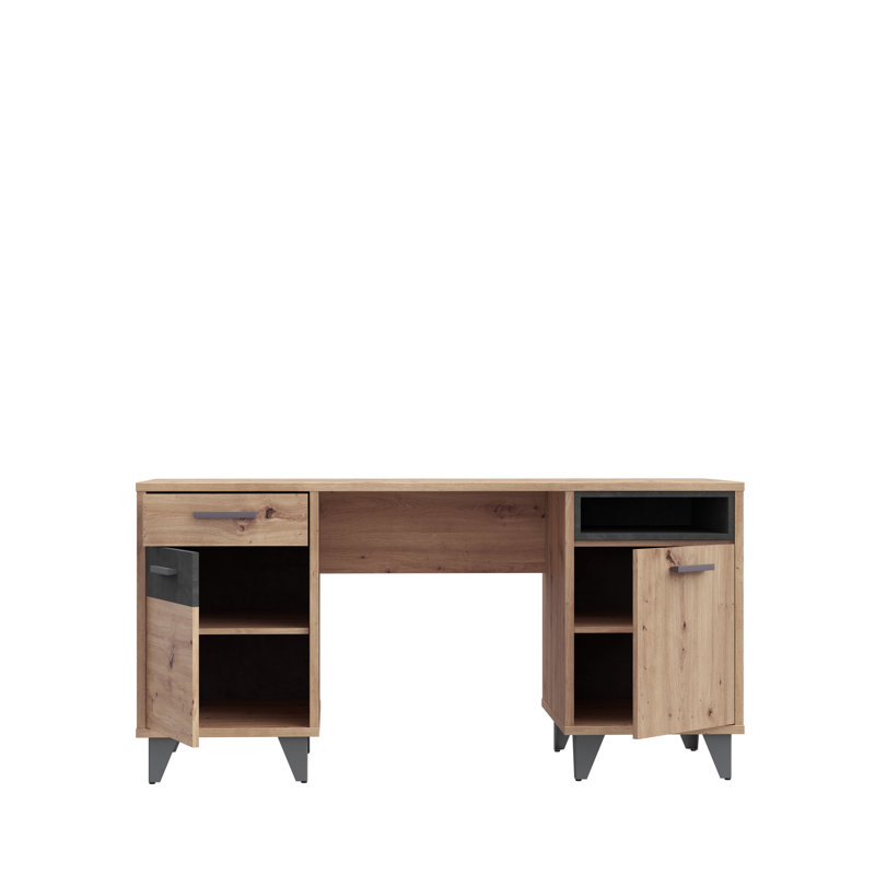 Oquinn 150Cm W Rectangular Writing DeskOquinn 150Cm W Rectangular Writing Desk