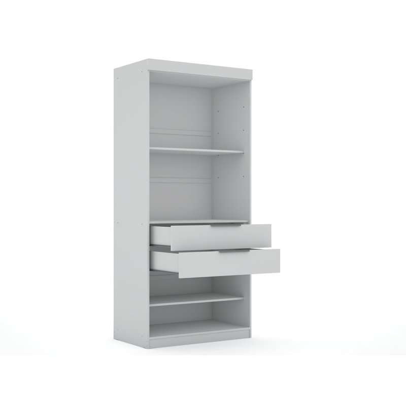 Armoire-penderie Mulberry, Blanc