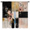 Rideaux de fenêtre à motif floral patchwork et collage obscurcissant - 2 panneaux