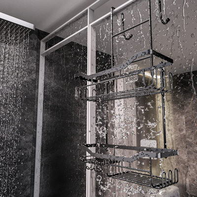 Allegra Hanging Stainless Steel Shower Caddy