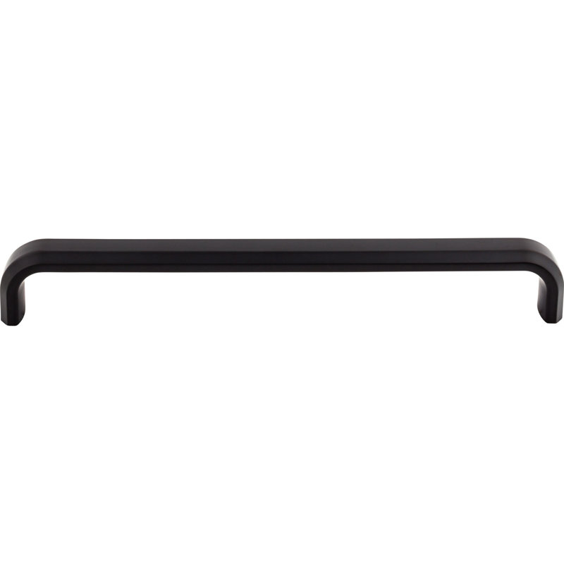 Telfair Appliance pull, Flat Black, 12" Center to Center