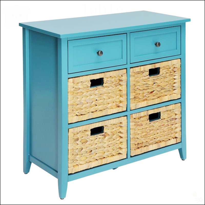 Console Flavius en bleu sarcelle
