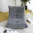Bean bag Chair with button tufted back-1007813387