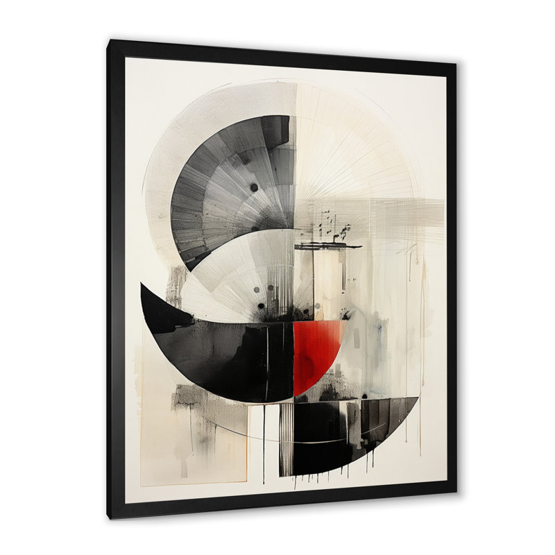 Asian Art Seashell Sumi VIII - Asian Canvas Print, H 32 po x l 16 po x P 1 po, Impression noire sur toile encadrée