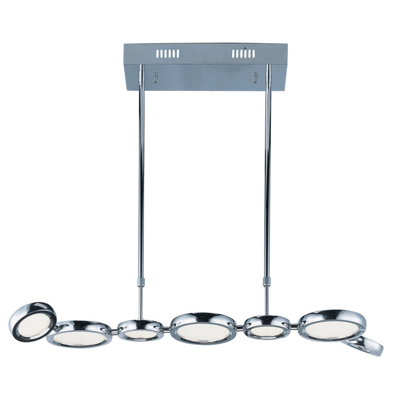 Brough 7 - Light LED Kitchen Island Pendant