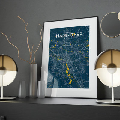 «Hannover City Map», impression