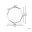 Hulcott Metal Flat Wall Mirror