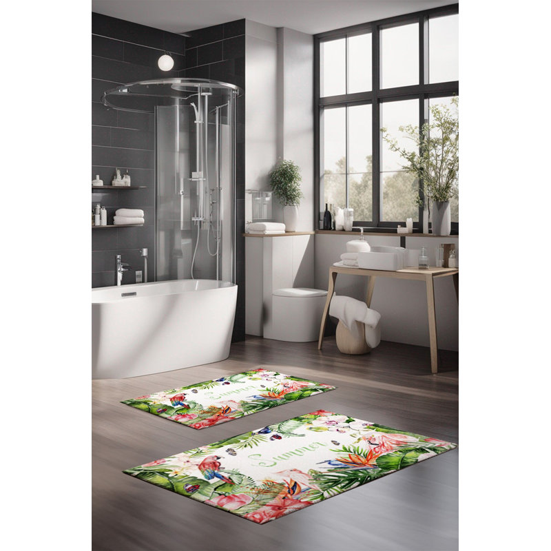 Ensemble de tapis de bain Eakly (2 pièces)