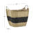 Solana Seagrass Two-Toned Storage Basket