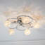 Sharri Crystal Semi Flush Mount