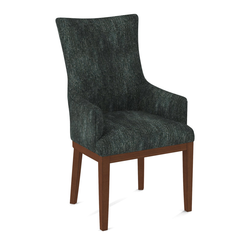 Upholstered Arm Chair, 61597-78, English Saddle