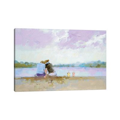 Rays Of Light - Wrapped Canvas Painting