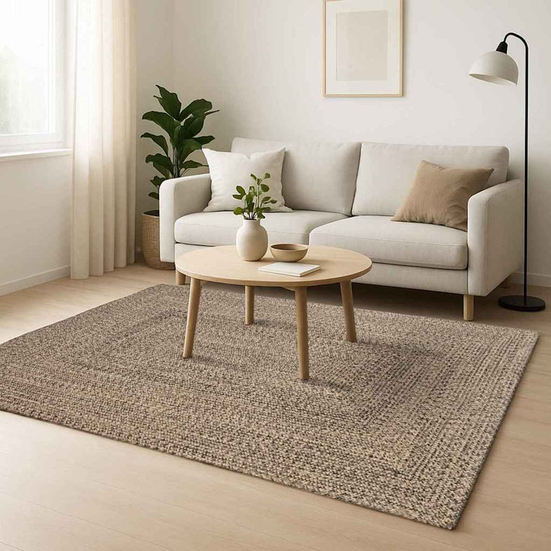 Solid Colour Standard Area Rug, Rectangle 160 x 230 cm