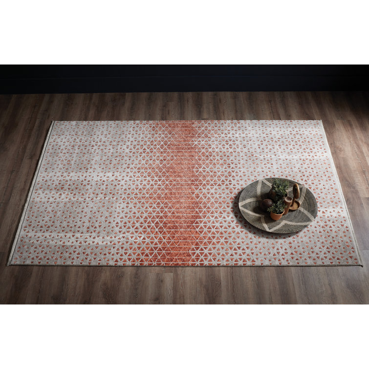 Canipe Synthetic Geometric Indoor Rug