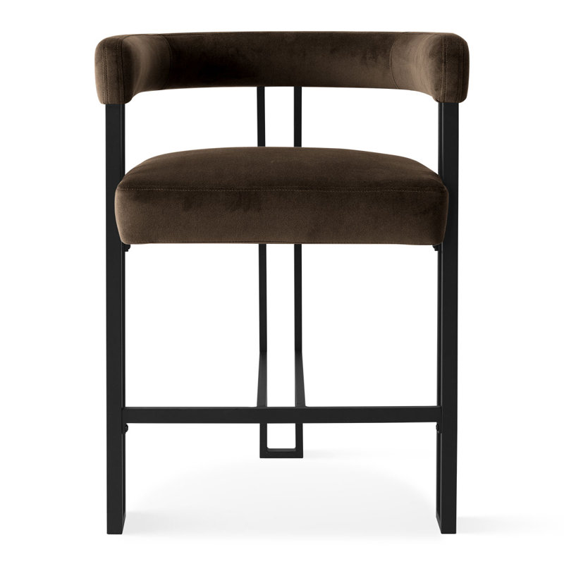 Tabouret de bar 24 po, Brun chocolat