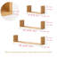 Barthelmess Wood Floating Shelf-342747796