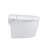 Smart Toilet With Heated Seat, Silent Slow Down, Night . White Ceramic, 18.72In Tall, 30.9In Package Depth Bidet , , Swing Wash, Remote Control. 15.93In Wide,
