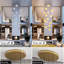 Lustre d'escalier 14 lumières en albâtre-359410727